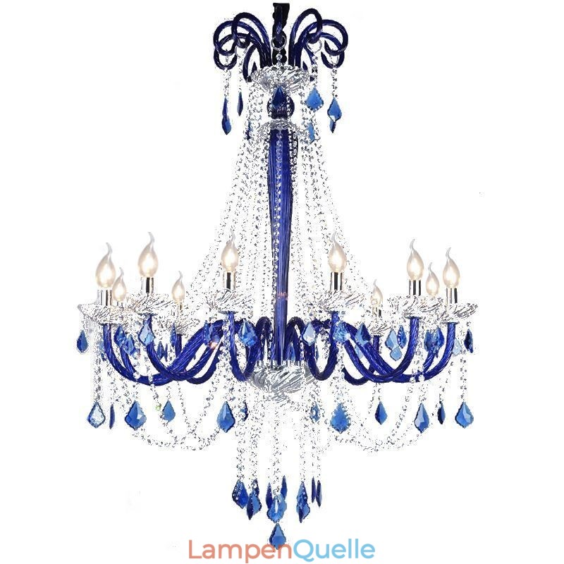 Europäischer Kristall-Kronleuchter, elegante Pendelleuchte