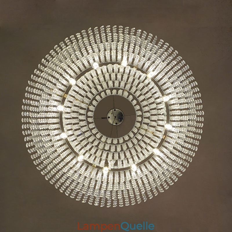 Moderne Kristall Kronleuchter Europäischen Luxus Dekorative Decke Lampe Mit 12 Lichter