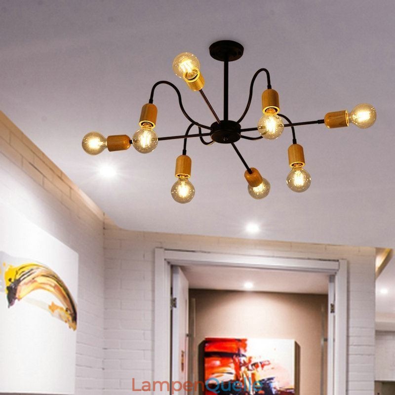 Zeitgenössische kreative Eisen Pendelleuchte Spider Kronleuchter