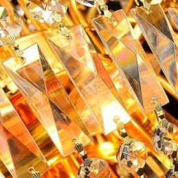 Europäische Luxus Kristall Kronleuchter Duplex Treppe Pendelleuchte