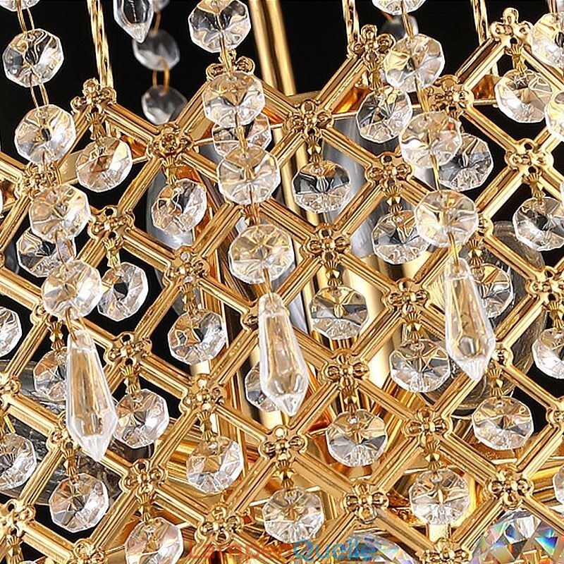 Luxus Kristall Kronleuchter Moderne Elegante Pendelleuchte