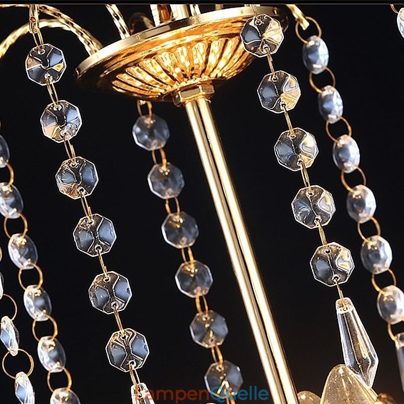 Luxus Kristall Kronleuchter Moderne Elegante Pendelleuchte