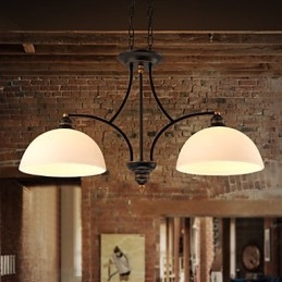 Retro Minimalist Deckenleuchten Europäischen Stil Glas Deckenleuchten Lampe