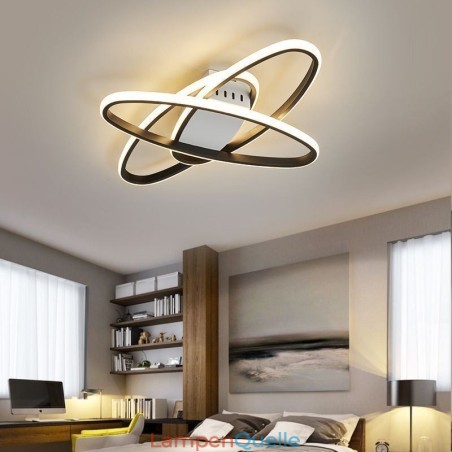 Minimalistische Deckenleuchte mit Planeten-Surround-Design Minimalistische Deckenleuchte mit Planeten-Surround-Design