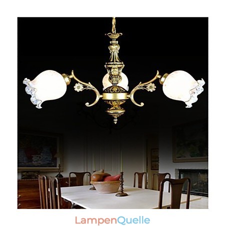 Bronze Kronleuchter Drei Lichter Europäischen Retro Klassische Bronze Kronleuchter Drei Lichter Europäischen Retro Klassische