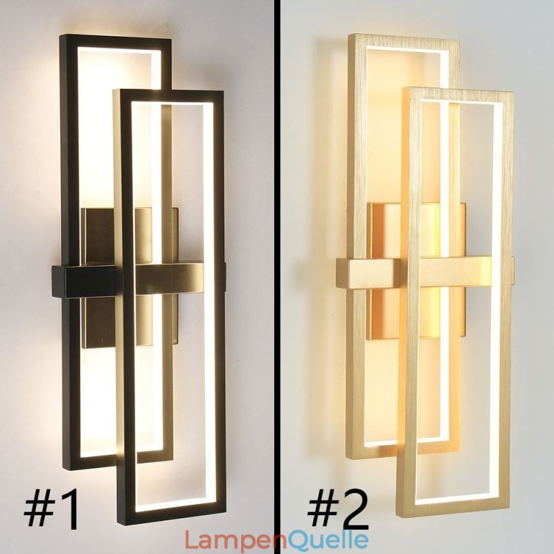 Minimalistische, flächenbündige Deckenleuchte aus Aluminium im geometrischen Stil
