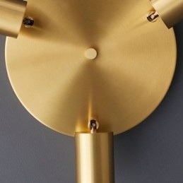 Moderne Deckenleuchte, goldene schwarze Deckenleuchte mit 3 Lichtern, Kupferkunst, Heimbeleuchtung