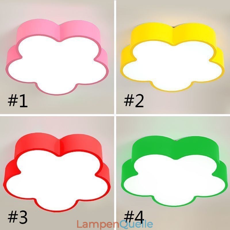 Cartoon Deckenleuchte Moderne Blume Unterputz