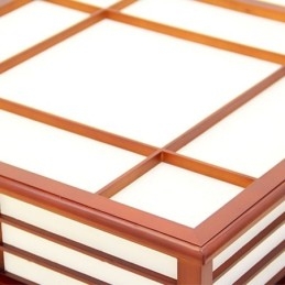 Retro Deckenleuchte Dekorative Deckenlampe aus Holz