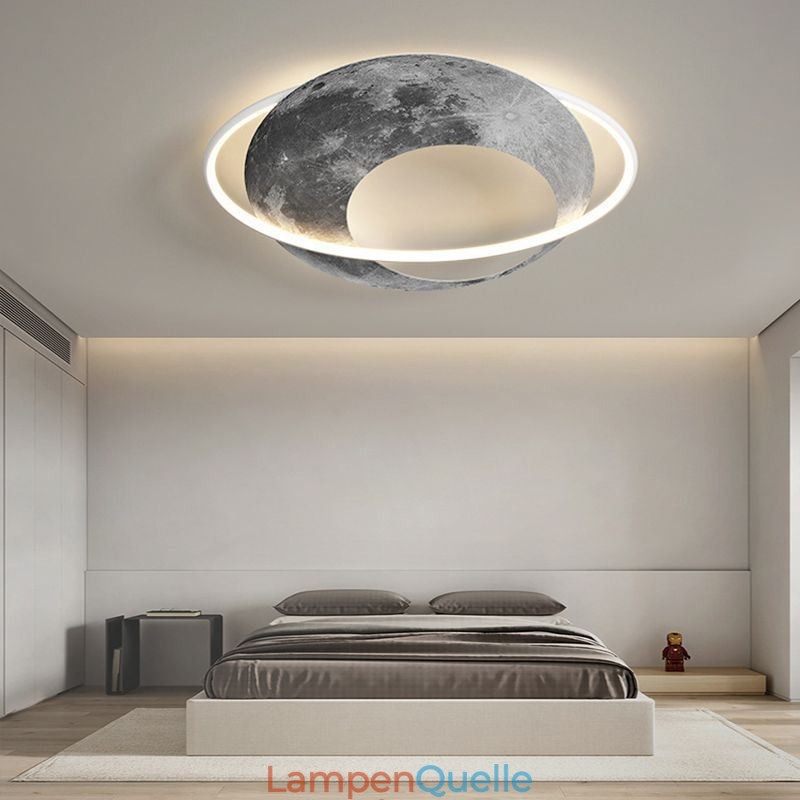 Deckenleuchte Unterputz-Mond-Deckenlampe