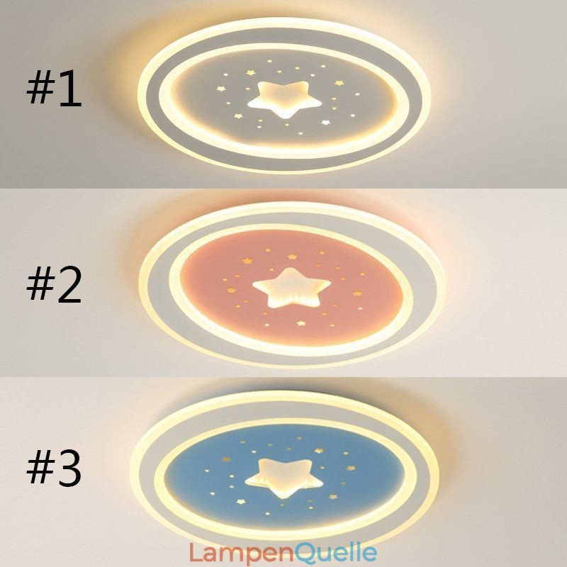 Deckenleuchte Deckenleuchte mit Sternenmotiv