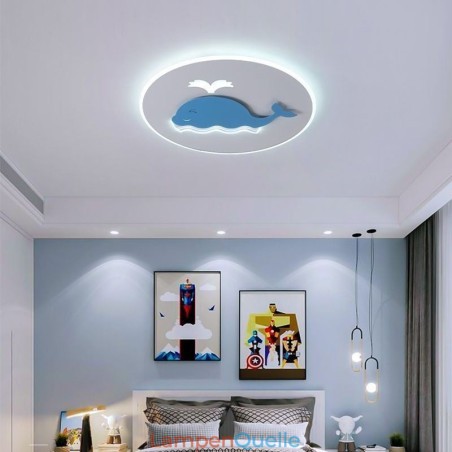 Moderne kreative Deckenleuchte Whale Deckenleuchte Moderne kreative Deckenleuchte Whale Deckenleuchte