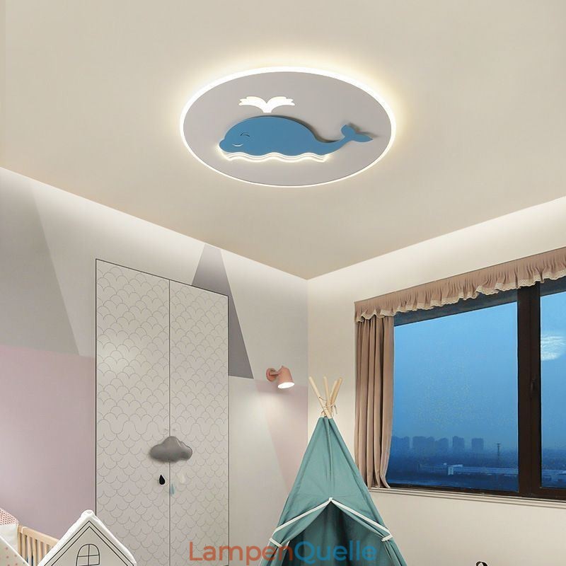 Moderne kreative Deckenleuchte Whale Deckenleuchte