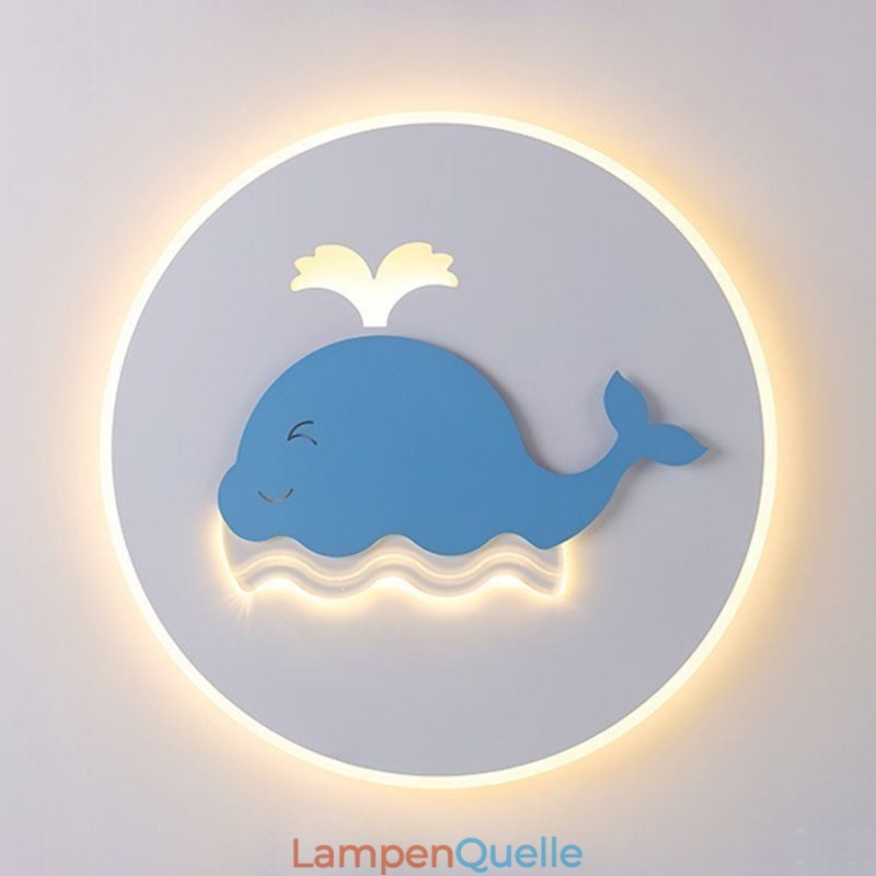 Moderne kreative Deckenleuchte Whale Deckenleuchte