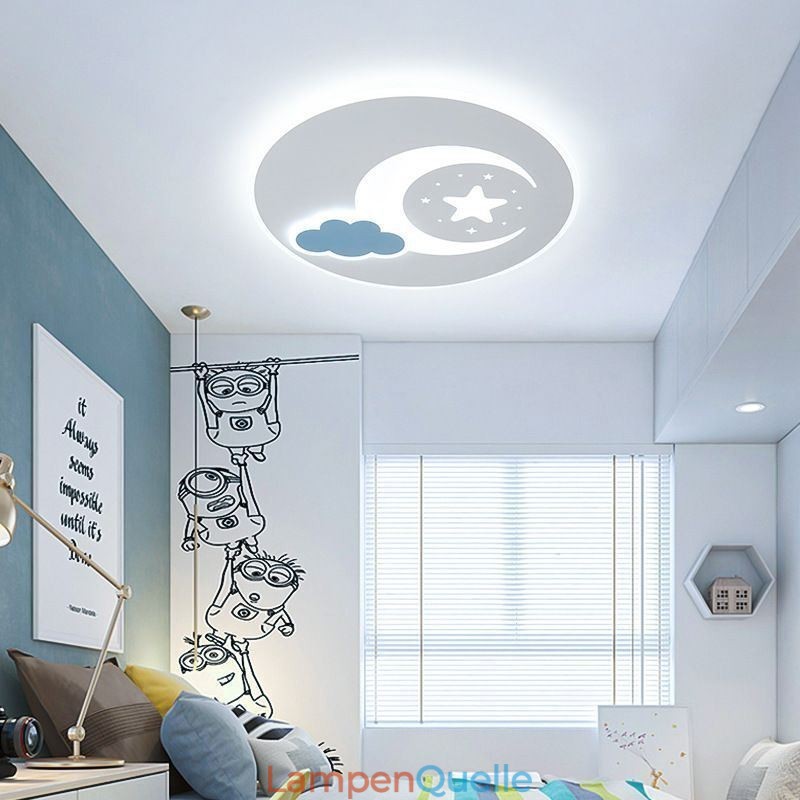 Simplicity Deckenleuchte Mond & Stern Deckenlampe