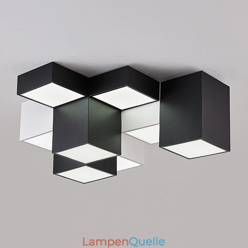Moderne Deckenleuchte Cube Deckenlampe