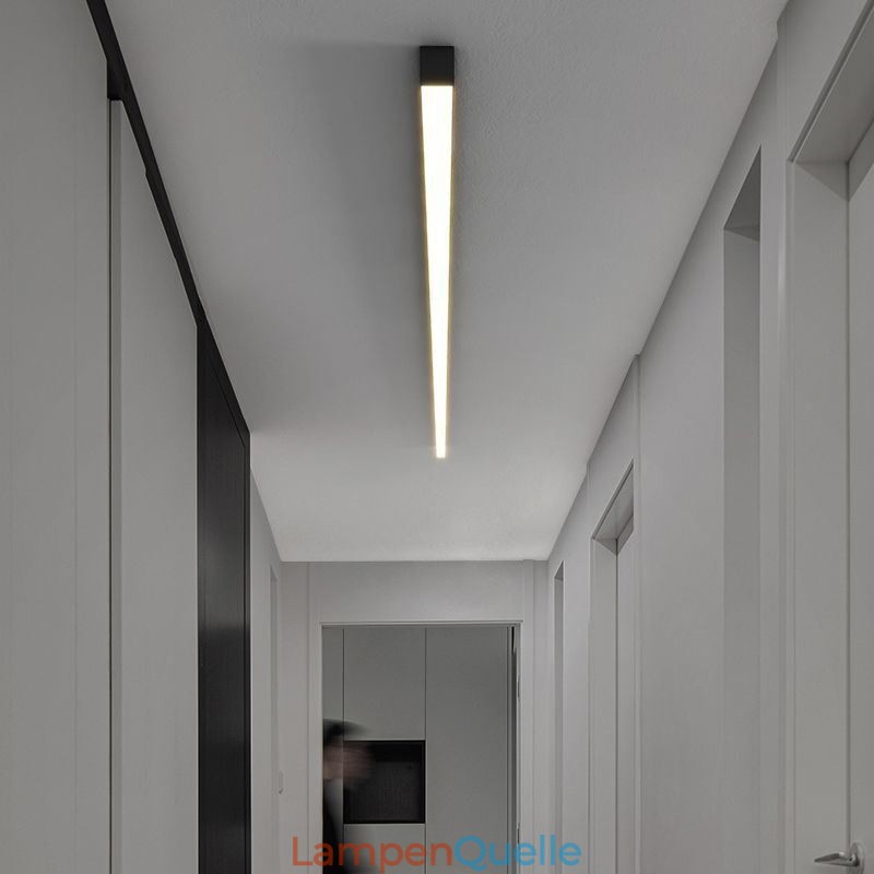 Moderne Deckenleuchte mit langem Streifen, oberflächenmontierte Deckenleuchte