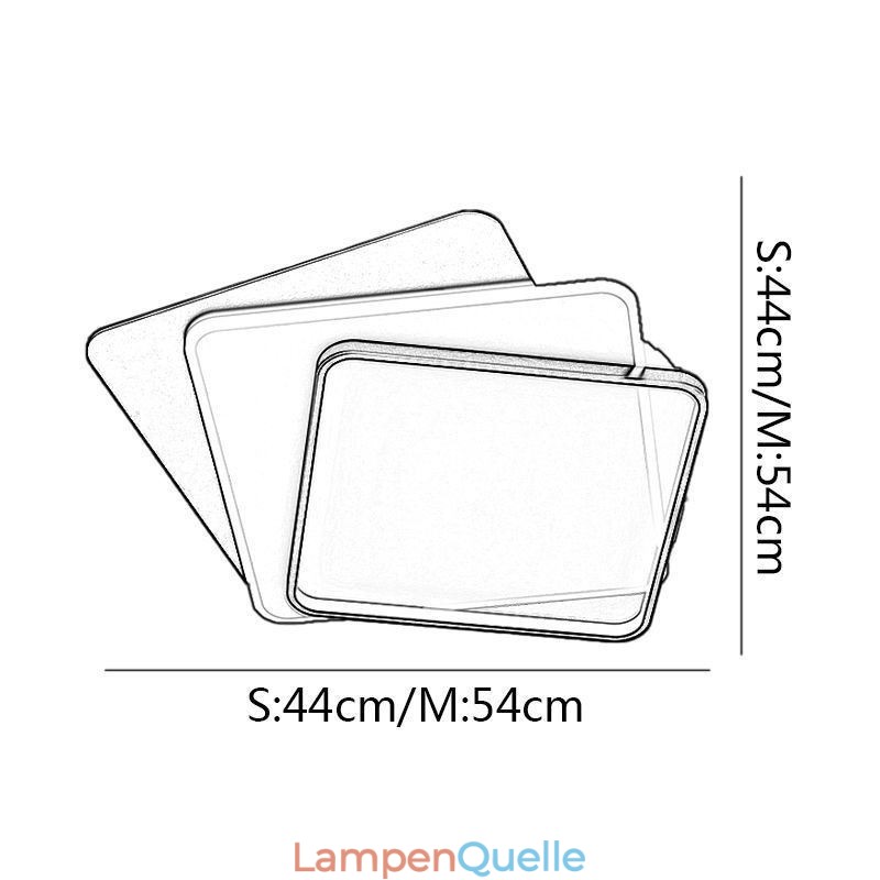 Kreative Deckenleuchte Quadratische Deckenlampe