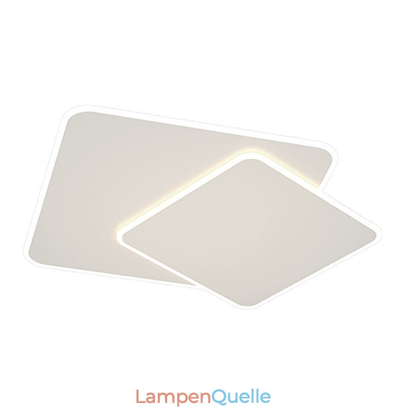 Moderne, geometrische, quadratische Deckenleuchte