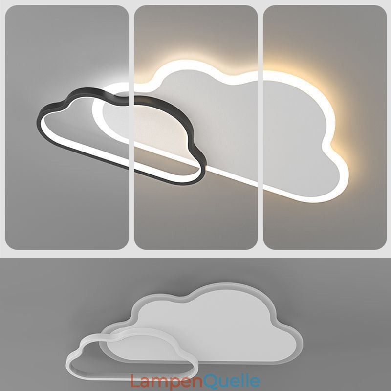 Moderne Deckenleuchte Kreative Wolkendekoration Licht