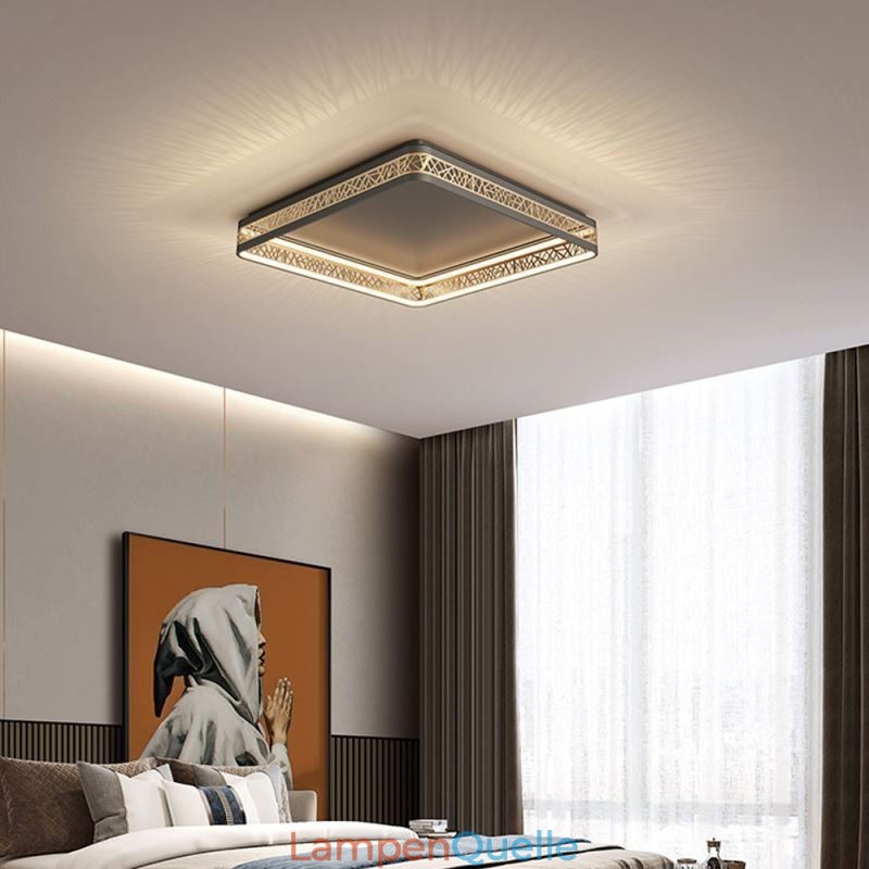 Deckenleuchte Vogelnest Quadratische Lampe Moderne Leuchten