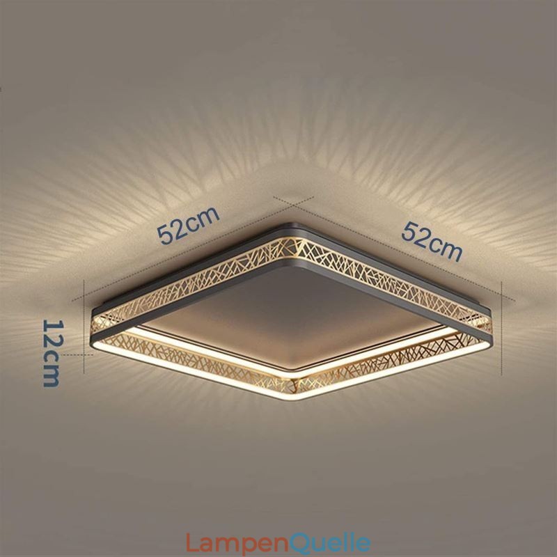 Deckenleuchte Vogelnest Quadratische Lampe Moderne Leuchten