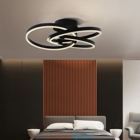 Moderne Deckenleuchte 3 Ring Deckenlampe Moderne Deckenleuchte 3 Ring Deckenlampe