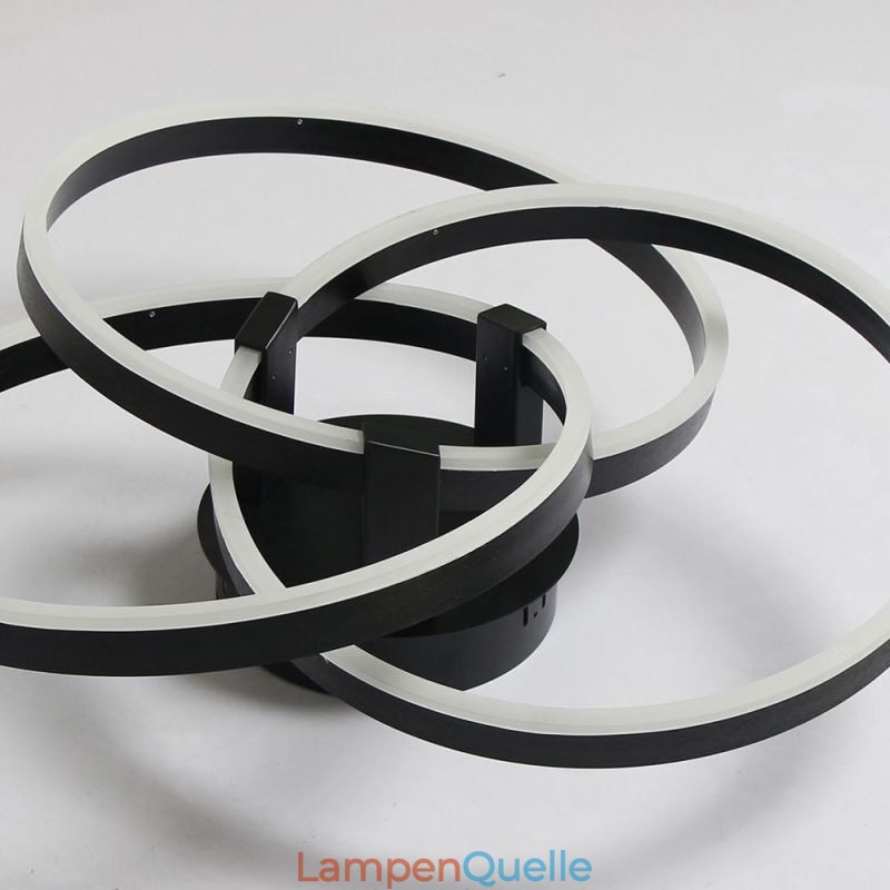 Moderne Deckenleuchte 3 Ring Deckenlampe
