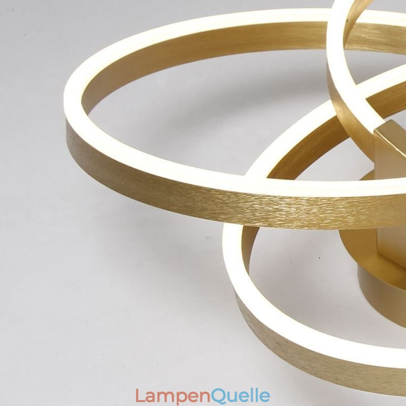 Moderne Deckenleuchte 3 Ring Deckenlampe