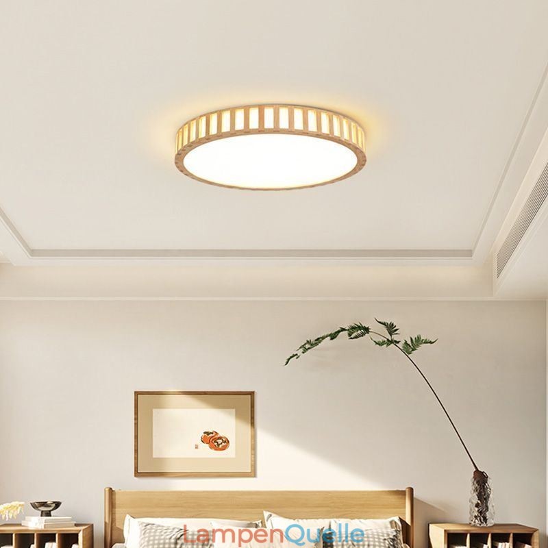 Japanische Lampe Holzdeckenbeleuchtung