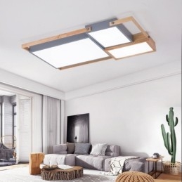 Moderne Deckenleuchte Splicing Rechteckige Deckenleuchte