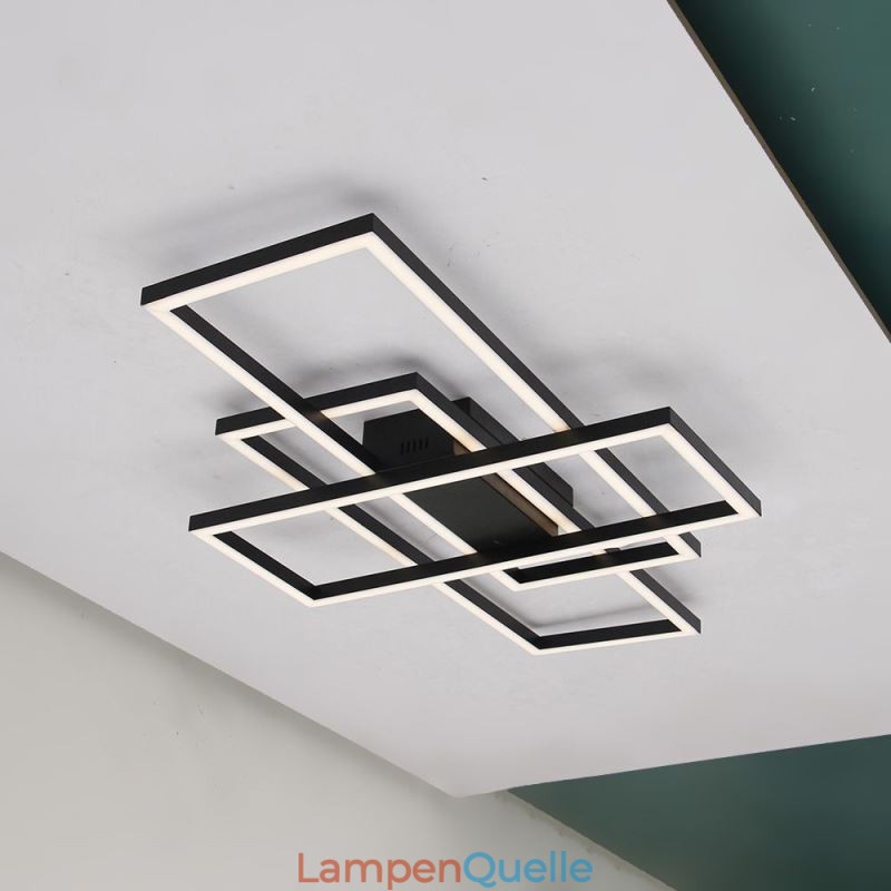 Moderne Deckenleuchte Geometrische Quadratische Deckenlampe