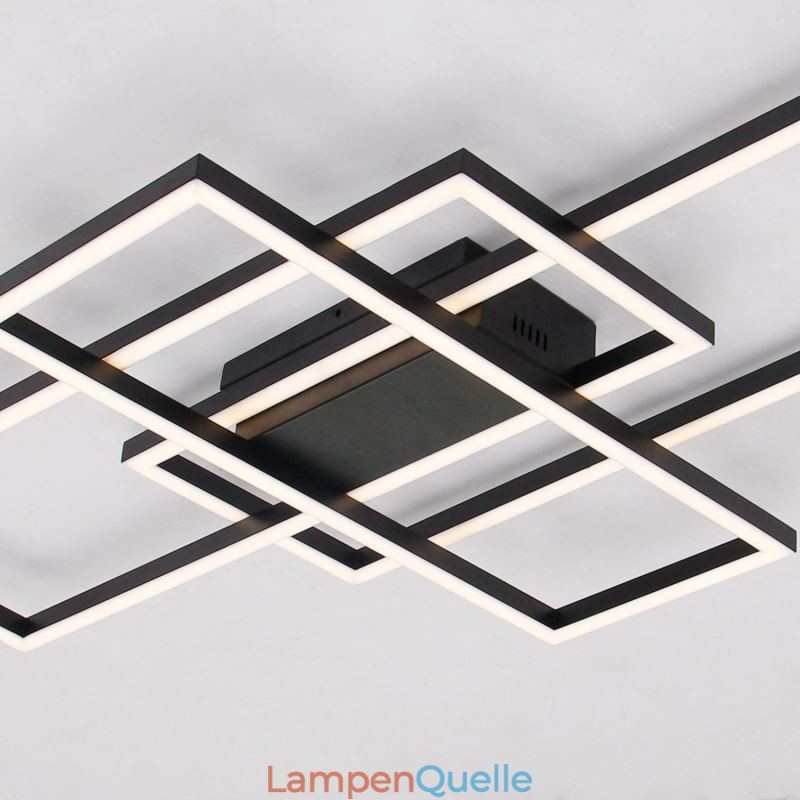 Moderne Deckenleuchte Geometrische Quadratische Deckenlampe