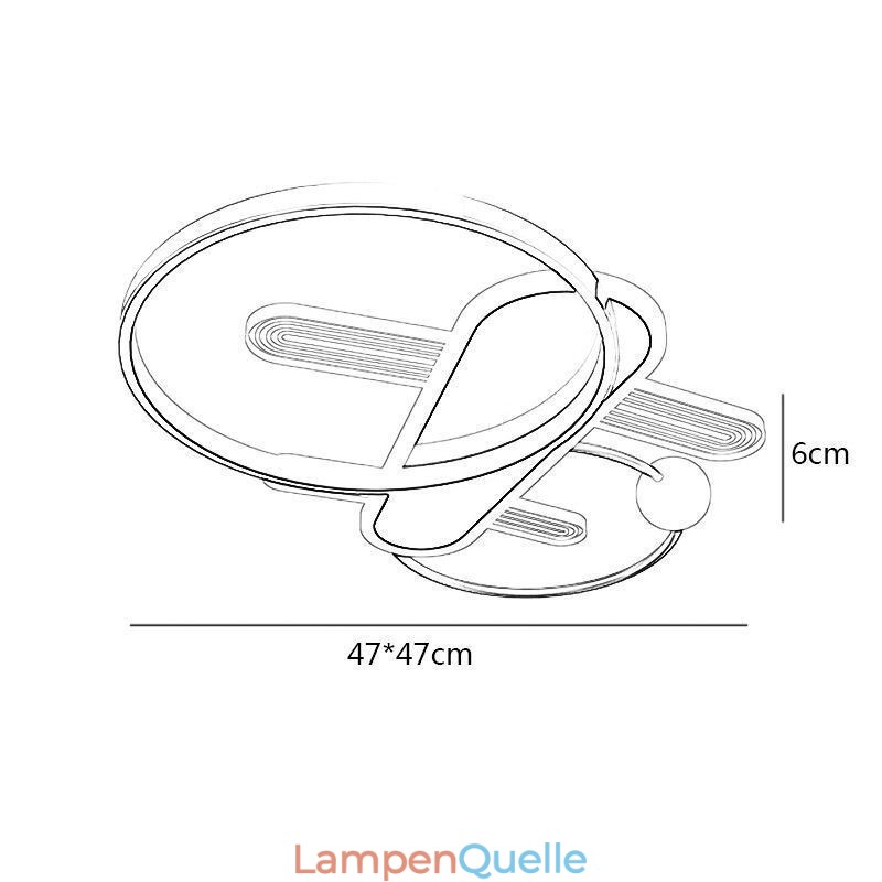 Deckenlampe Cartoon Flugzeug Deckenleuchte