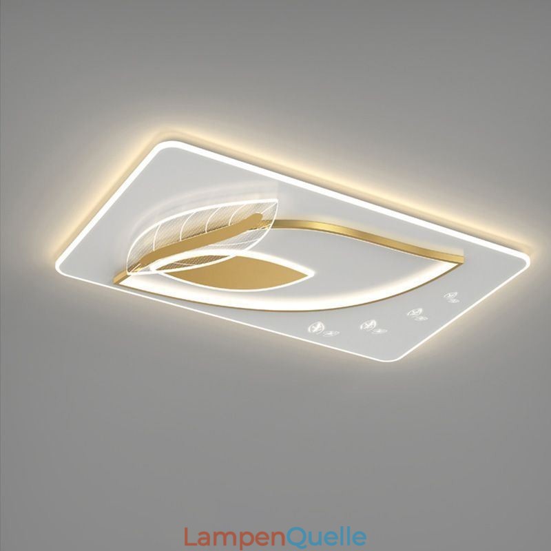 Luxus Deckenleuchte Kreative Blatt Design Deckenleuchte