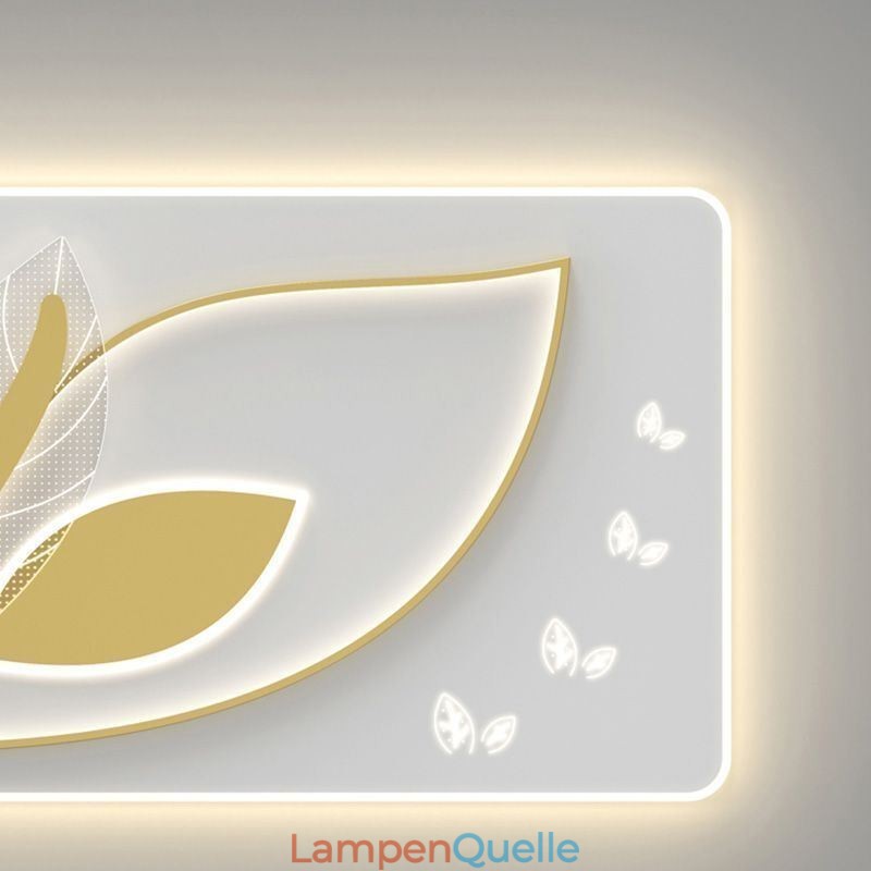 Luxus Deckenleuchte Kreative Blatt Design Deckenleuchte