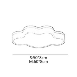 Flush Mount Moderne Kreative Acryl Wolke Form Decke Licht Kinder