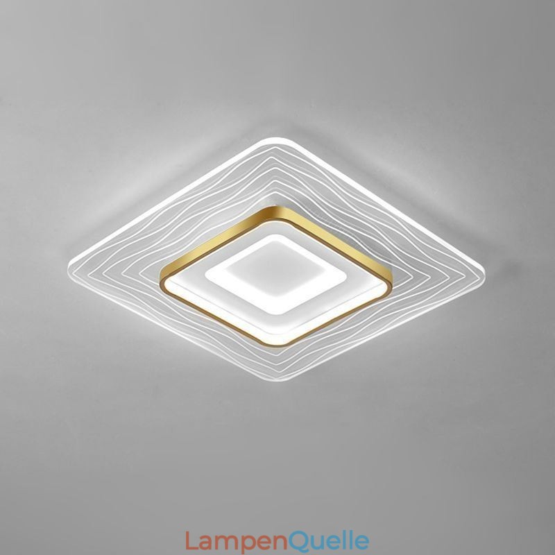 Unterputz-Deckenleuchte Minimalistische ultradünne Deckenleuchte aus Acryl