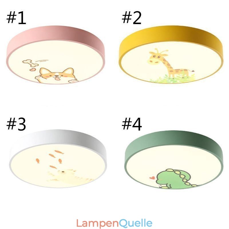 Tier Kinder Deckenleuchte Cartoon Deckenlampe
