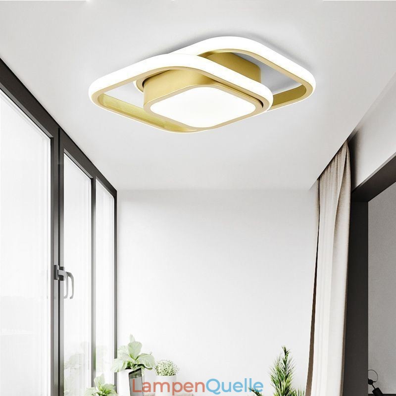 Moderne Deckenleuchte Quadratische Deckenlampe