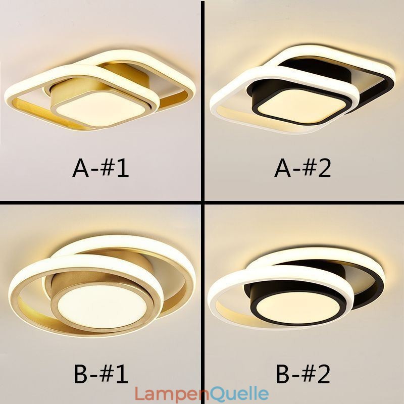 Moderne Deckenleuchte Quadratische Deckenlampe
