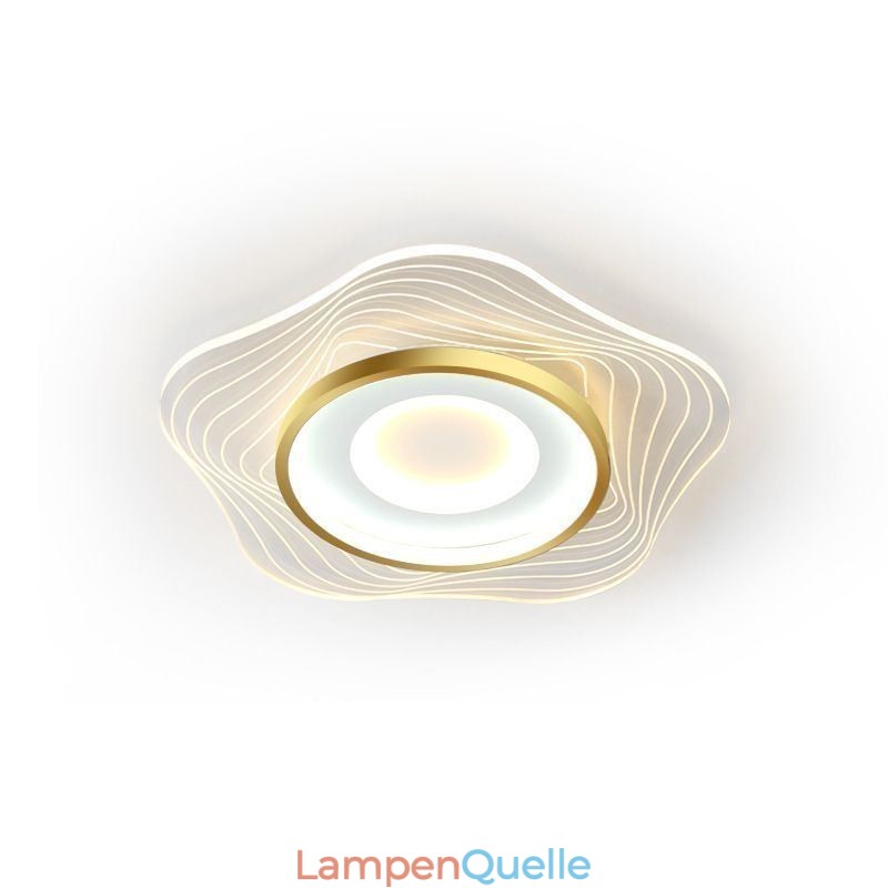 Kreative Deckenleuchte, moderne Unterputz-Leuchten mit Sternform, 36 W