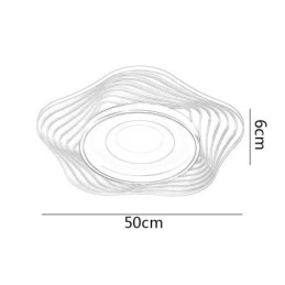 Kreative Deckenleuchte, moderne Unterputz-Leuchten mit Sternform, 36 W