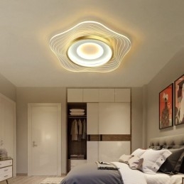 Kreative Deckenleuchte, moderne Unterputz-Leuchten mit Sternform, 36 W