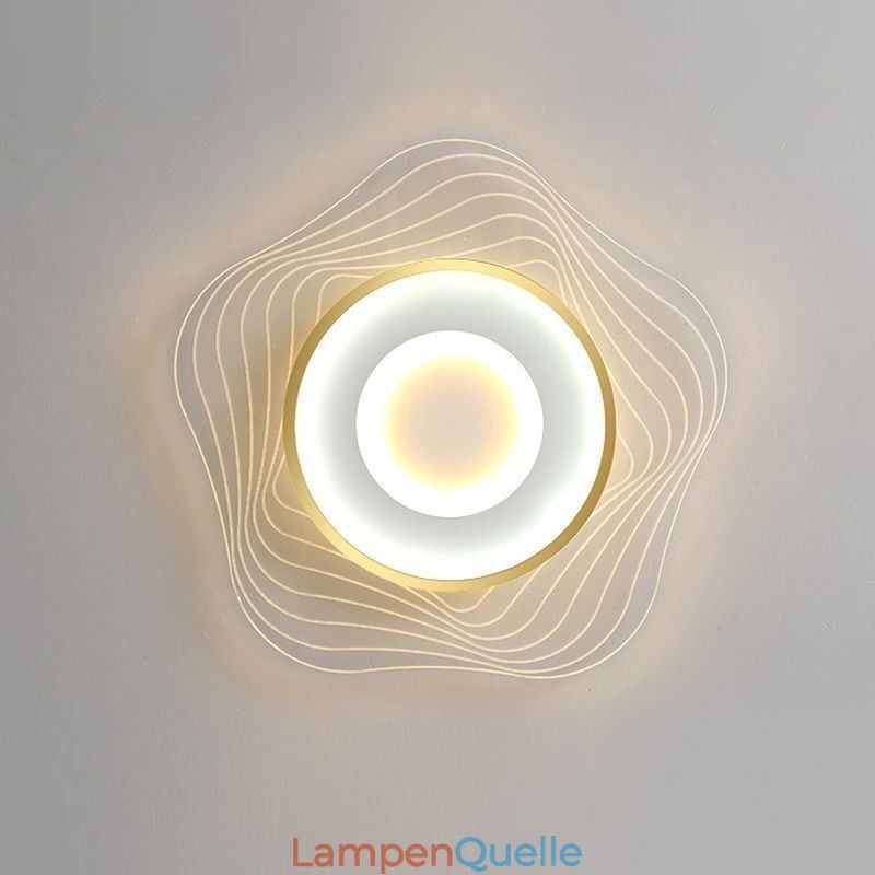 Kreative Deckenleuchte, moderne Unterputz-Leuchten mit Sternform, 36 W