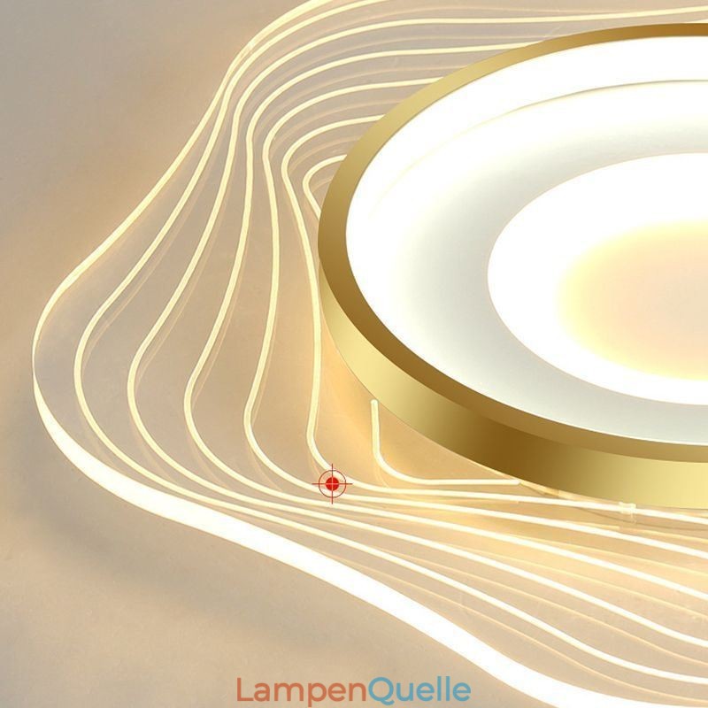 Kreative Deckenleuchte, moderne Unterputz-Leuchten mit Sternform, 36 W