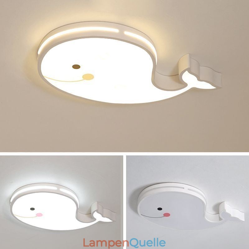 Dolphin Gemusterte Dimmbare Deckenleuchte Kreative Deckenleuchte Kinder