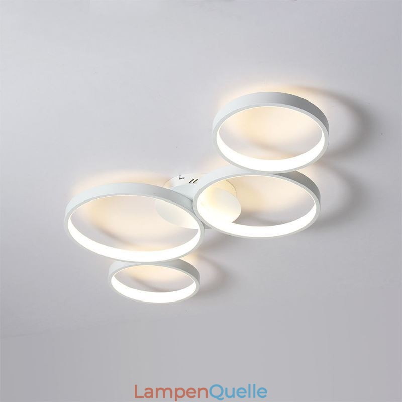 Deckenleuchte 7200LM 4 Ringe Leuchte