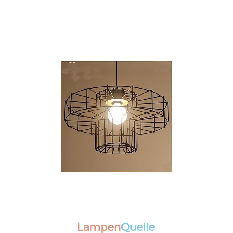 Single head Iron Chandelier Chandelier Retro Mesh