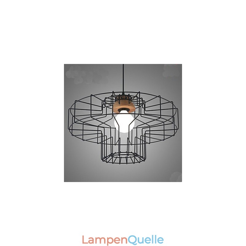 Single head Iron Chandelier Chandelier Retro Mesh